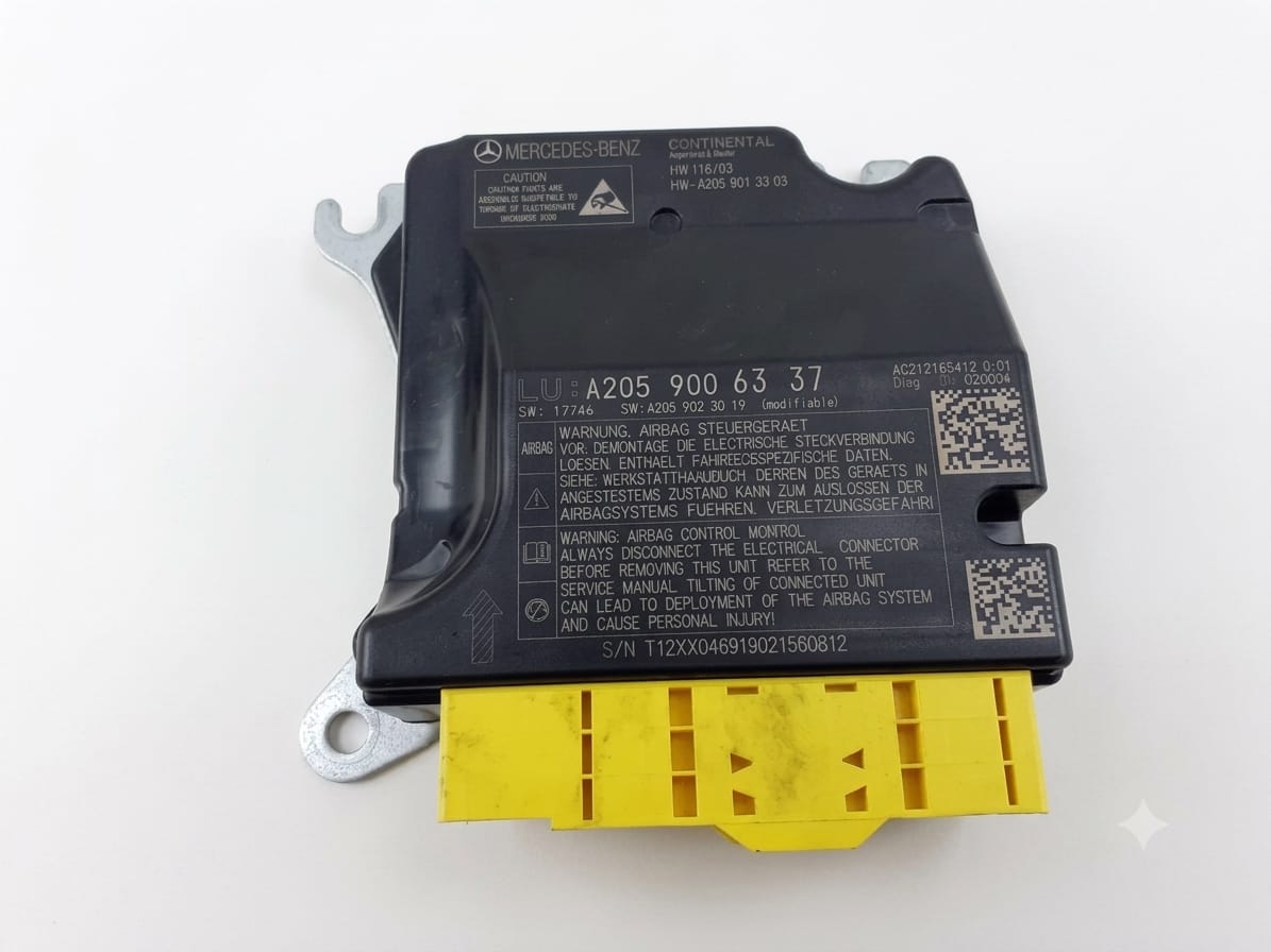 MÓDULO DE CONTROL DE AIRBAG Y TENSOR DE CINTURÓN SRS